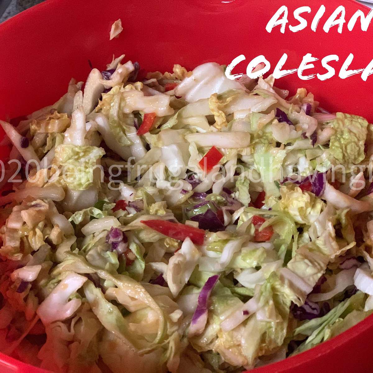 Irresistible Asian Coleslaw Recipe