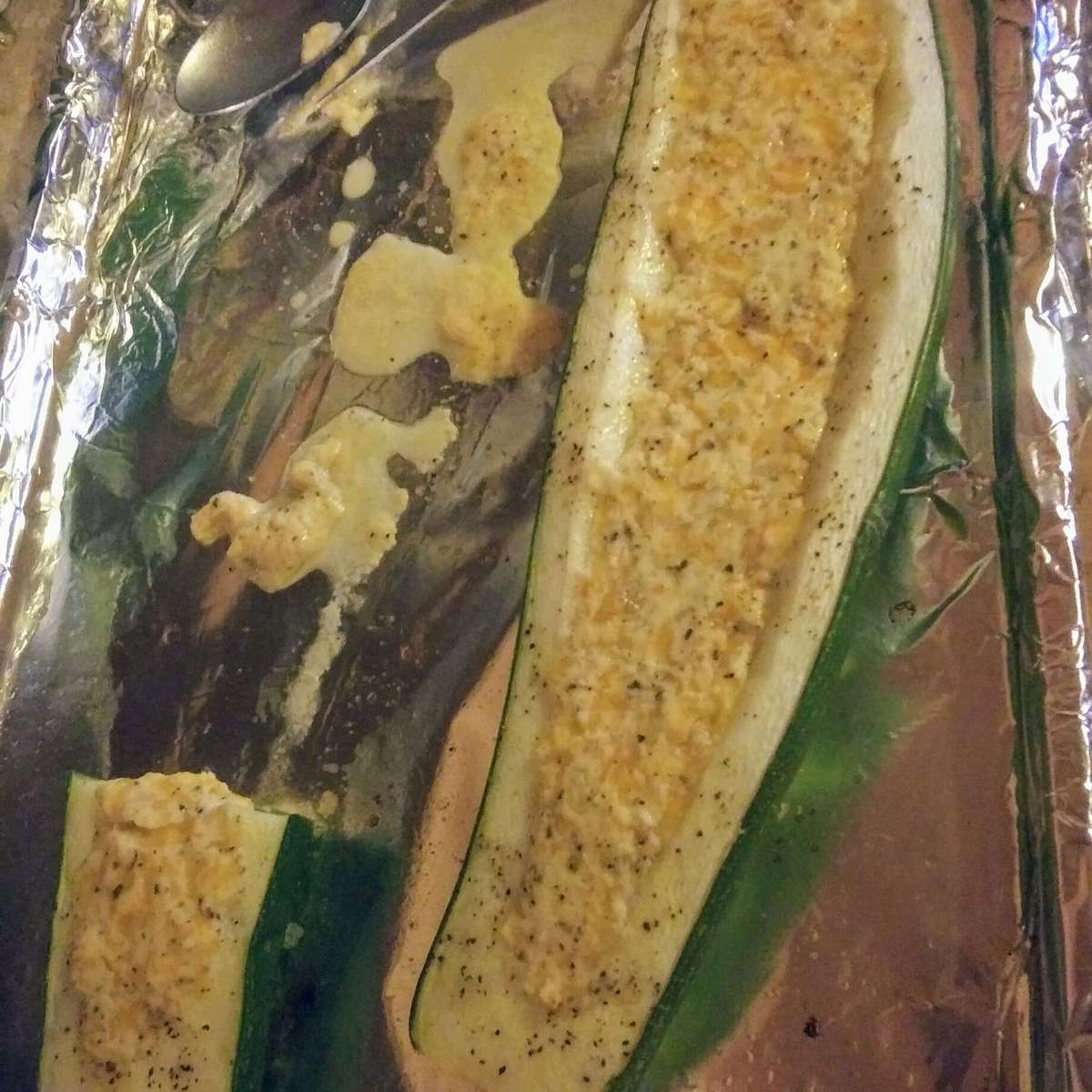 Cheesy Ricotta-Stuffed Zucchini Recipe