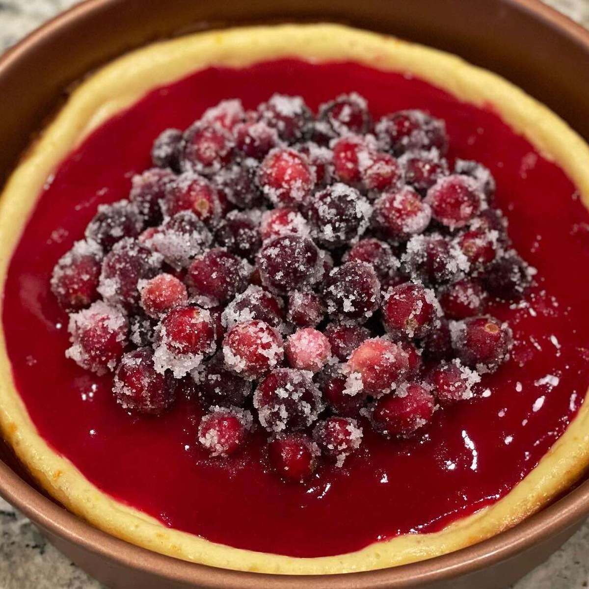 Delicious Cranberry Cheesecake Recipe