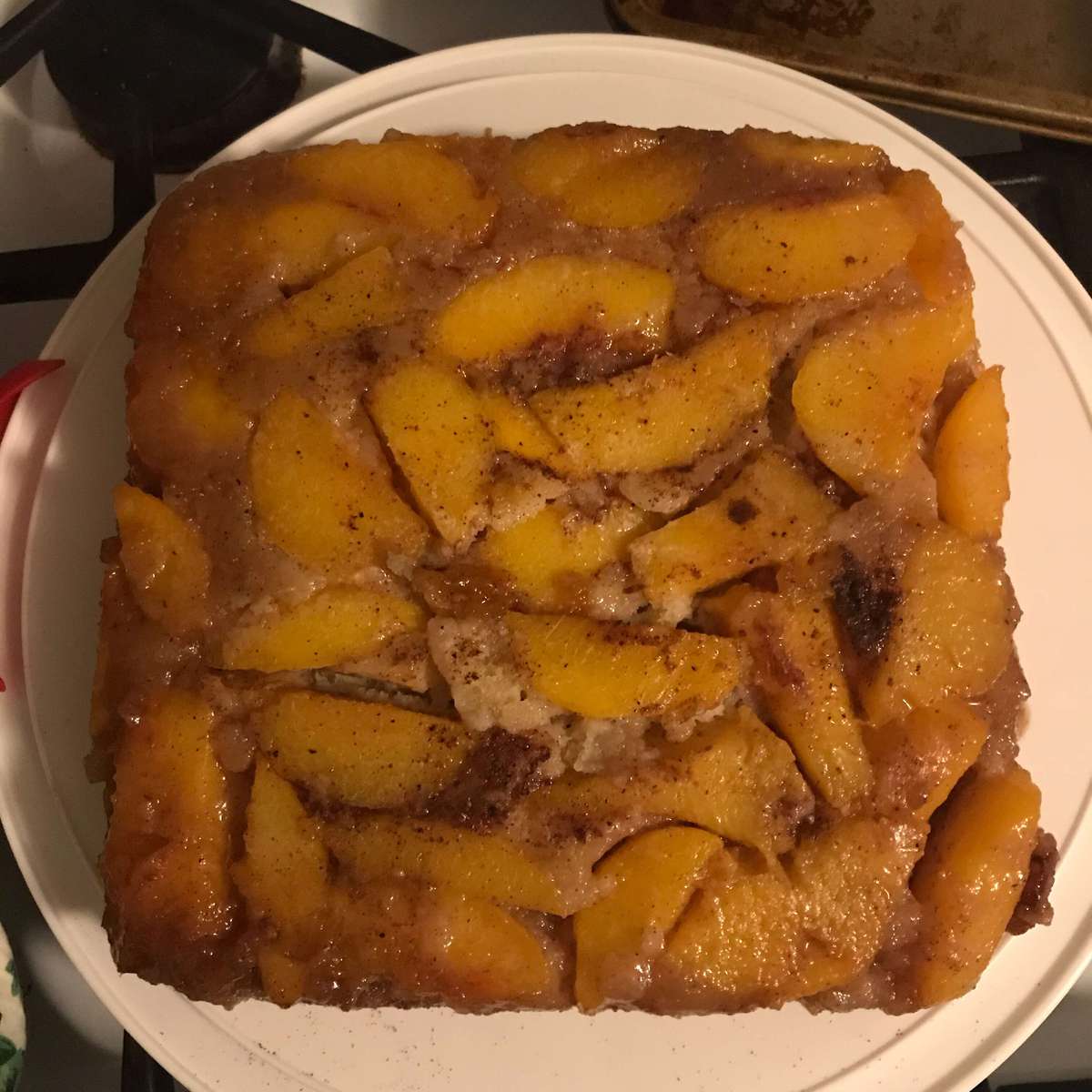 Delicious Peach Upside-Down Cake Recipe