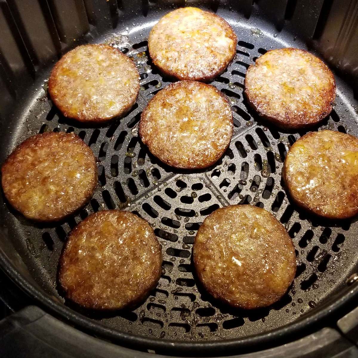 Easy Air Fryer Sausage Patties Recipe