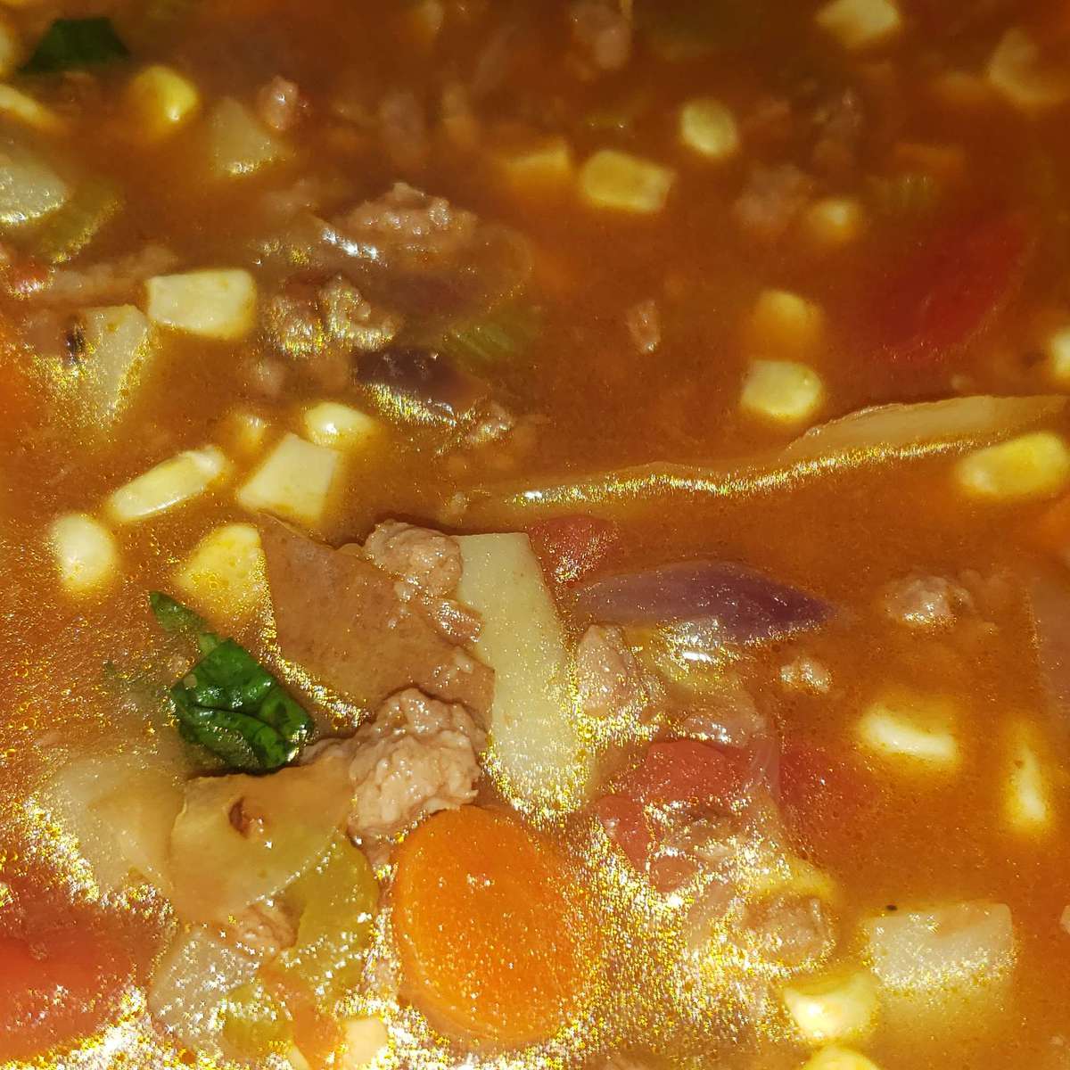 Easy Hamburger Soup Recipe