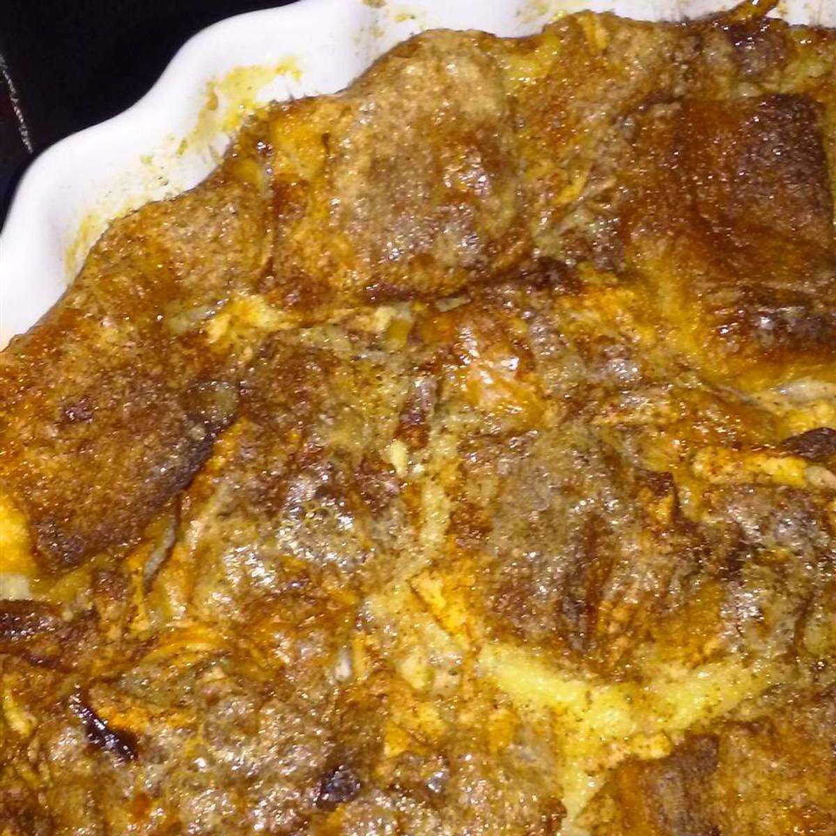 Easy Apple Cinnamon Bread Pudding Recipe