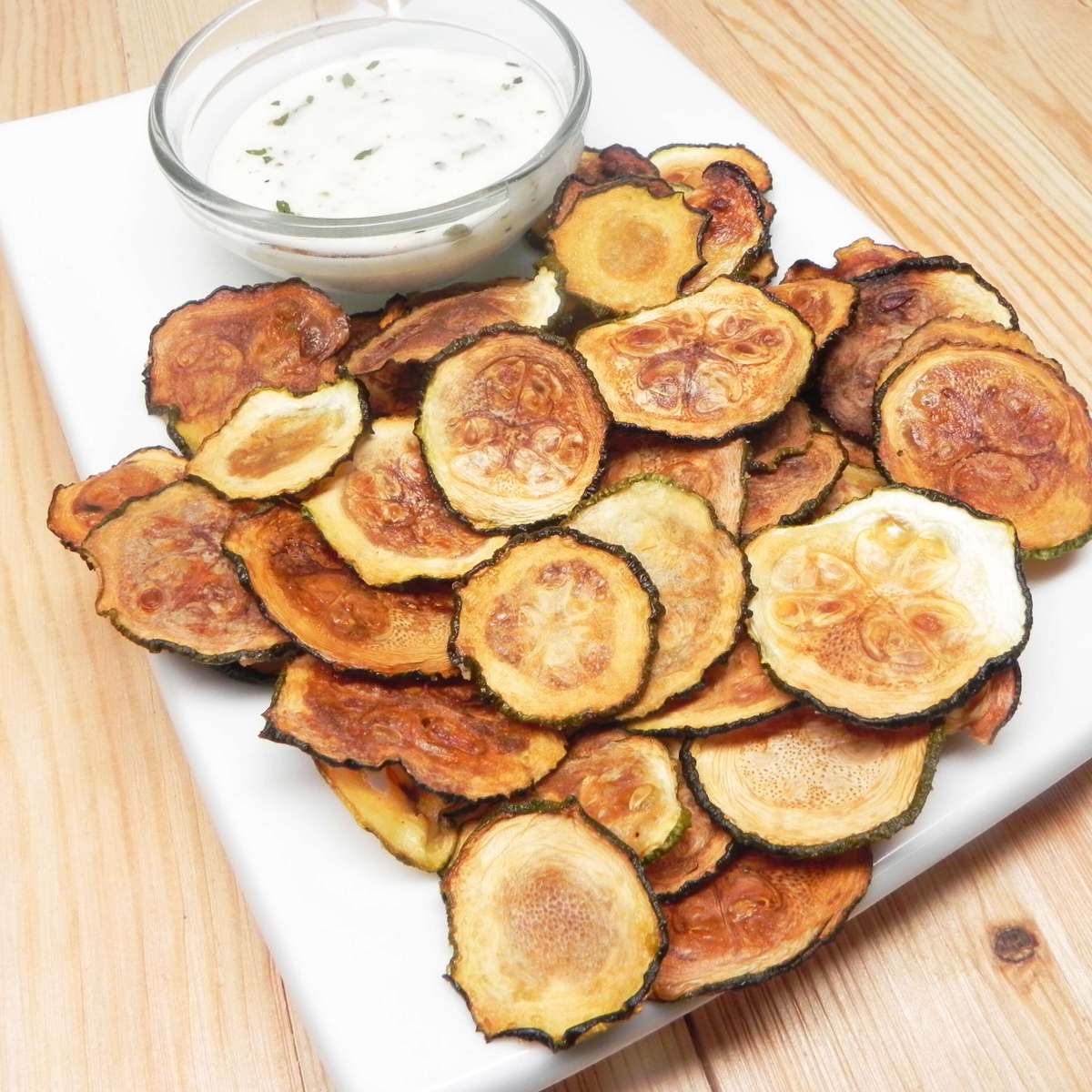 Easy Keto Zucchini Chips Recipe