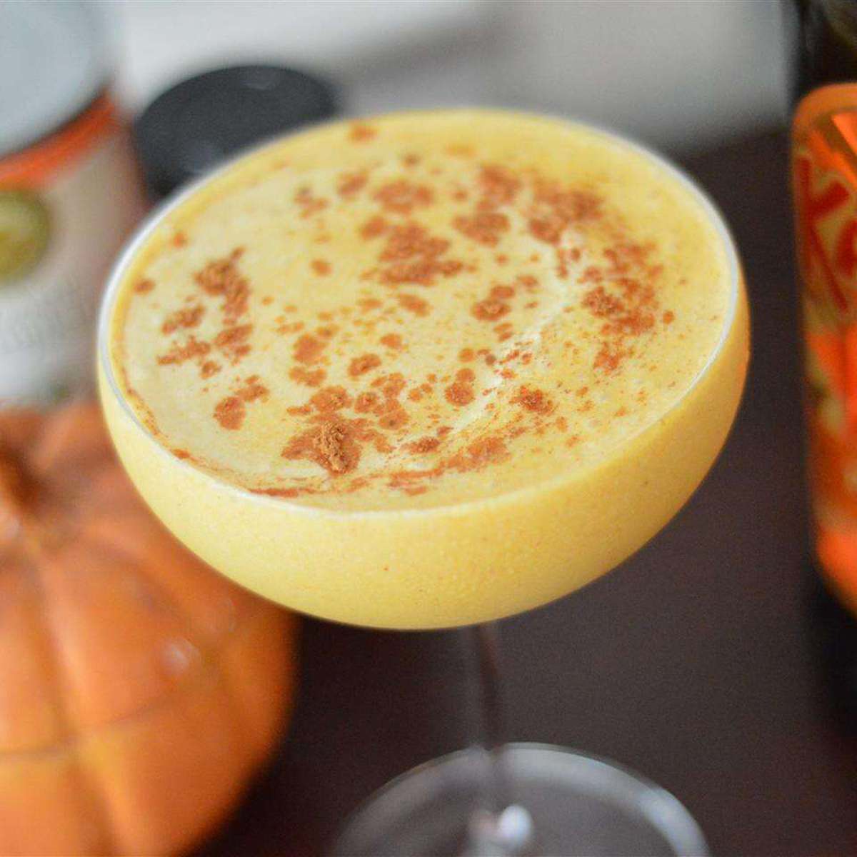 Frozen Pumpkin Spice Cocktail Recipe - Easy Holiday Drink