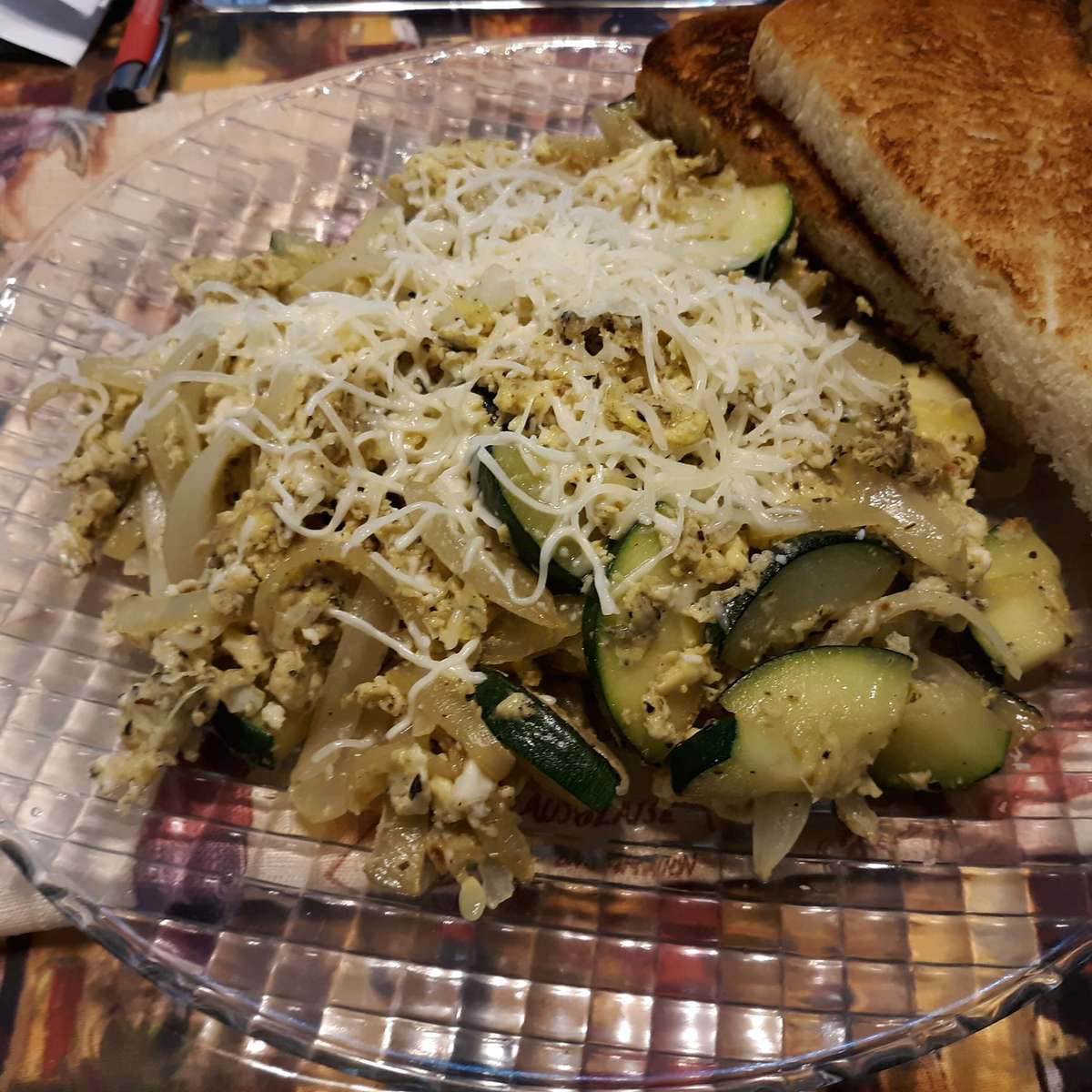 Quick & Easy Zucchini and Egg Scramble