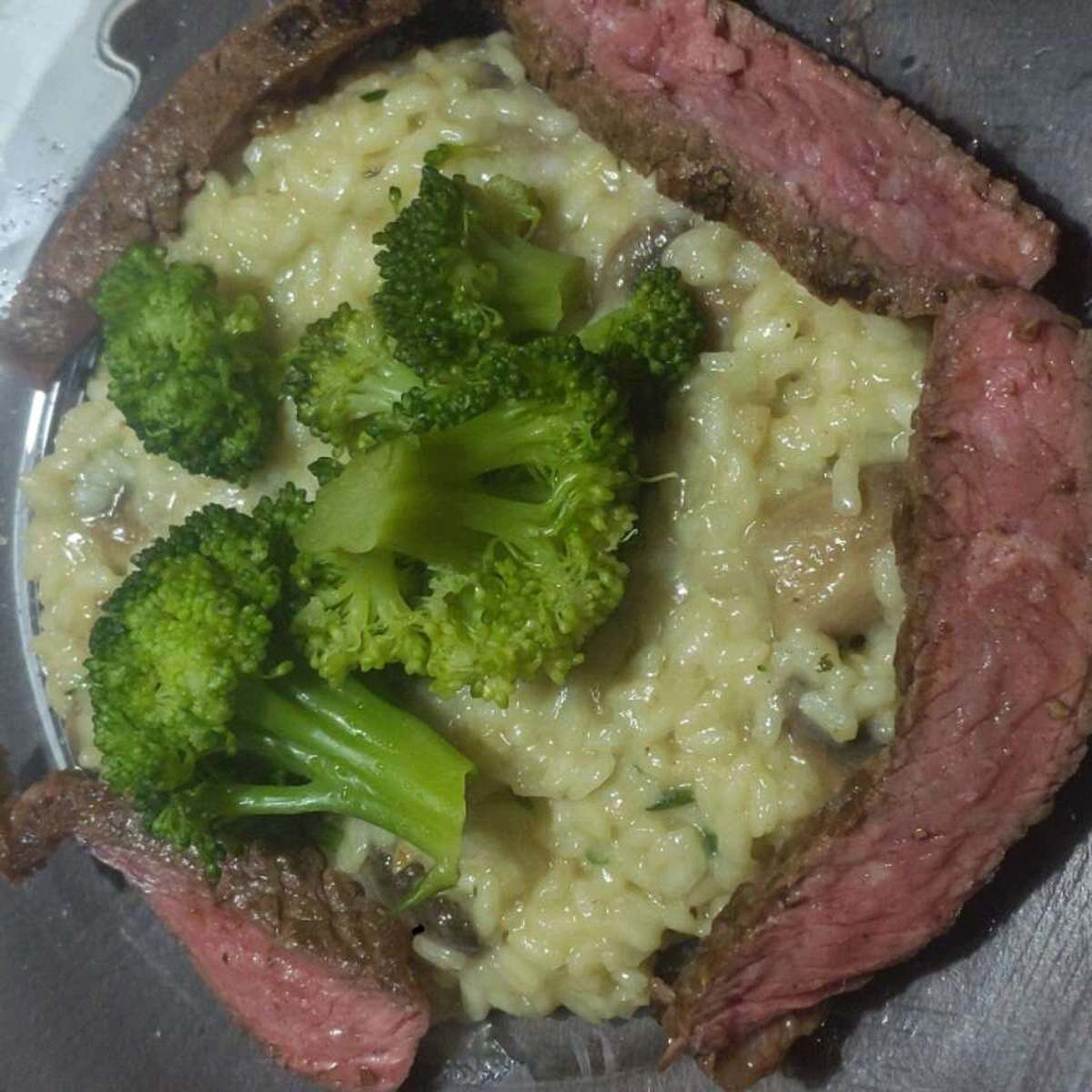 Ribeye Steak and Mushroom Risotto Recipe